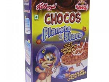 Kelloggs Chocos - Planets and Stars, 27 gm ( Pack of 12) , 350 gm Carton Fashion