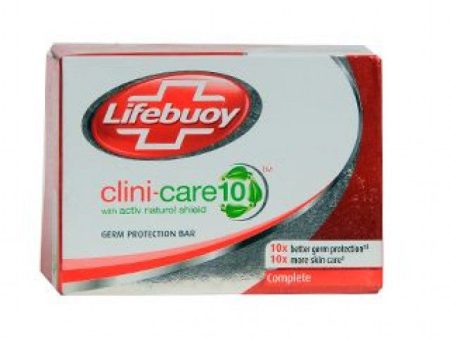 Lifebuoy Germ Protection Bar - Clini-Care10 (Complete), 125 gm Carton Cheap