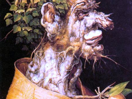 Winter by Giuseppe Arcimboldo - Hand-Painted Oil Painting on Canvas For Discount