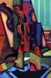 Violin and Guitar by Juan Gris - Hand-Painted Oil Painting on Canvas Supply