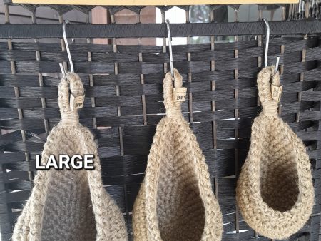 Nature s Jute Pod - petite range LARGE on Sale