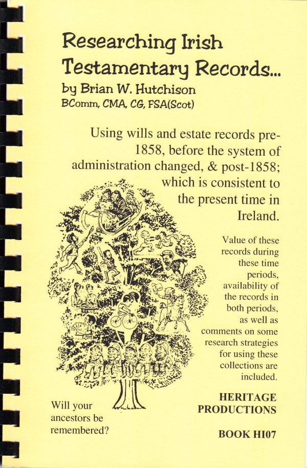 SALE! Researching Irish Testamentary Records on Sale