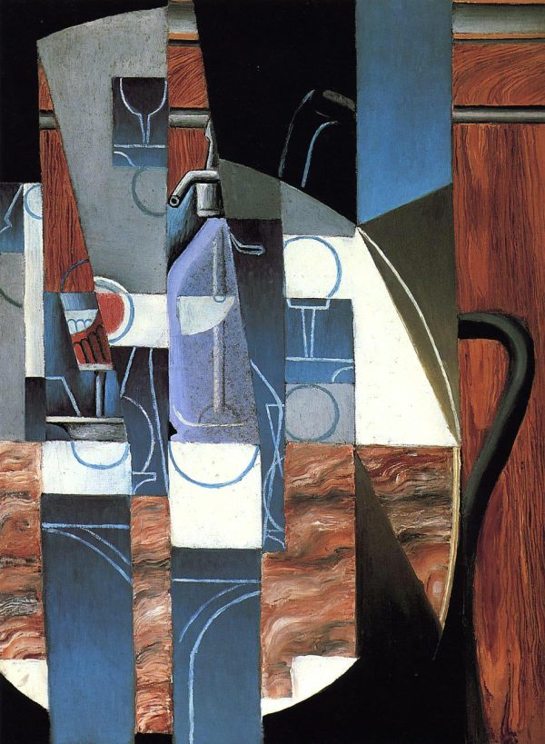 The Siphon by Juan Gris - Hand-Painted Oil Painting on Canvas Hot on Sale