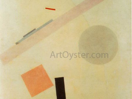 Suprematist Painting by Kazimir Malevich - Hand-Painted Oil Painting on Canvas Online Hot Sale