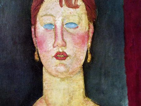 The Singer from Nice by Amedeo Modigliani - Hand-Painted Oil Painting on Canvas Online Sale