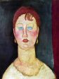 The Singer from Nice by Amedeo Modigliani - Hand-Painted Oil Painting on Canvas Online Sale