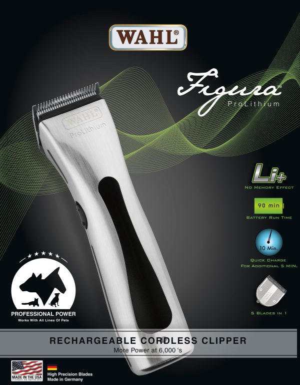 Figura Professional Cordless Clipper - Red Online Sale