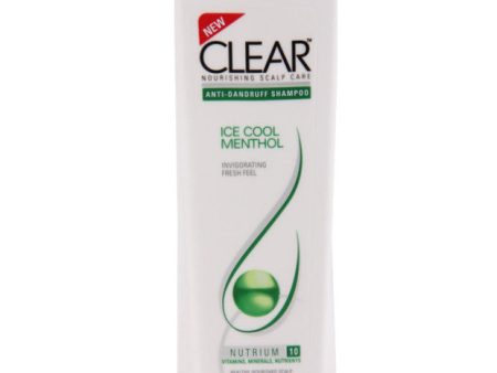 Clear Anti-Dandruff Shampoo - Ice Cool Menthol, 200 ml Bottle For Sale