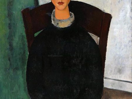 The Son of the Concierge by Amedeo Modigliani - Hand-Painted Oil Painting on Canvas Online Hot Sale