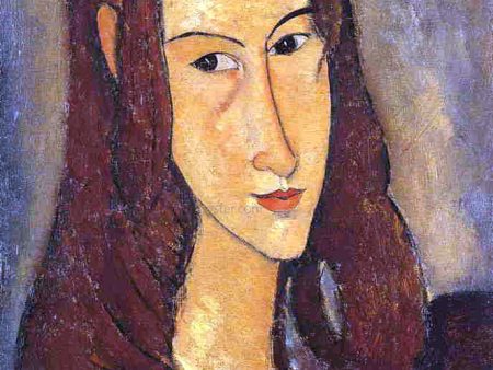 A Red Haired Girl by Amedeo Modigliani - Hand-Painted Oil Painting on Canvas Fashion