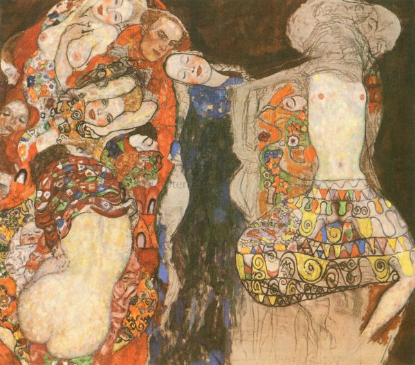 The Bride (unfinished) by Gustav Klimt - Hand-Painted Oil Painting on Canvas Online