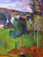 View of Pont-Aven from Lezaven by Paul Gauguin - Hand-Painted Oil Painting on Canvas Online Hot Sale