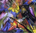 Tyrol by Franz Marc - Hand-Painted Oil Painting on Canvas Hot on Sale