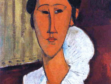 Anna (Hanka) Zborowska by Amedeo Modigliani - Hand-Painted Oil Painting on Canvas Sale