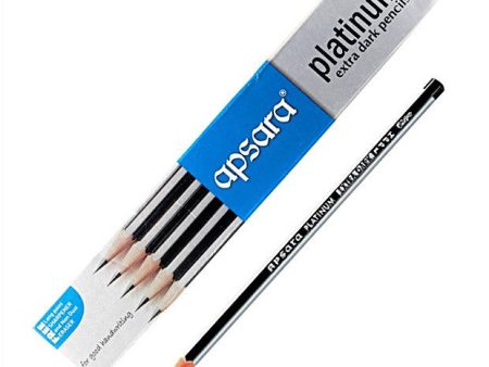 Apsara Platinum Pencils Extra Dark Online Hot Sale