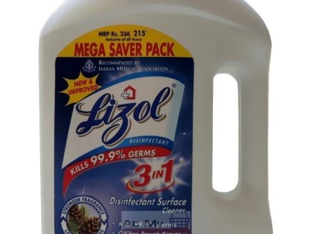 Lizol Disinfectant Surface Cleaner - Pine, 2 lt Can Cheap