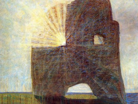 The Past by Mikalojus Ciurlionis - Hand-Painted Oil Painting on Canvas on Sale