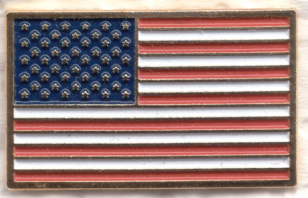 USA Flag Pin Fashion