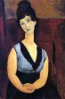 The Beautiful Confectioner by Amedeo Modigliani - Hand-Painted Oil Painting on Canvas For Cheap