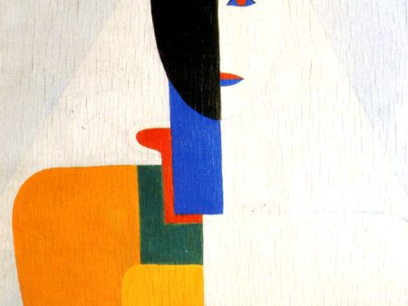 Woman Torso by Kazimir Malevich - Hand-Painted Oil Painting on Canvas For Cheap