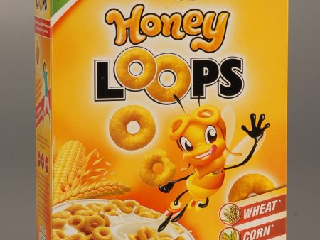 Kelloggs Honey Loops Breakfast Cereal - Dipped In Honey, 125 gm Carton , 300 gm Carton For Sale