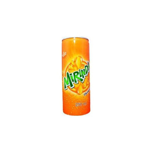 Mirinda Soft Drink - Orange Flavour, 250 ml Can Hot on Sale