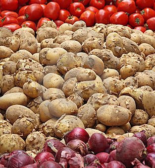 Potato 1 kg + Onion 1 kg + Tomato1 kg = 3 kg Hot on Sale