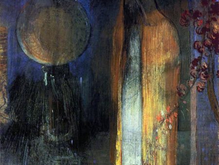 The Yellow Cape by Odilon Redon - Hand-Painted Oil Painting on Canvas Online Sale