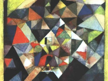 With the Egg by Paul Klee - Hand-Painted Oil Painting on Canvas Sale