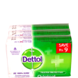 Dettol Bathing Soap - Original, 75 gm Pouch ( Pack of 3 ) Discount