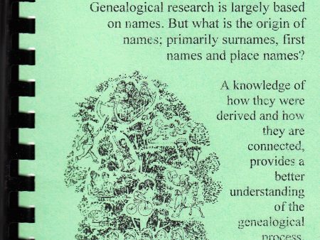 SALE! Names in Genealogy: Their Origin and Meaning Discount