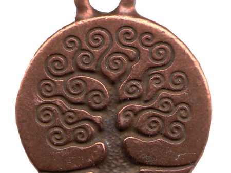 Copper Family Tree Pendant - 5 8  je-245 For Discount