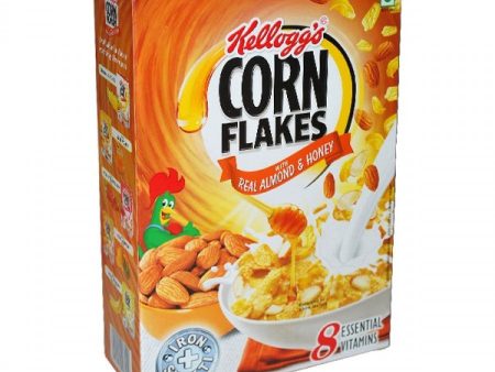 Kelloggs Corn Flakes - Real Almond and Honey, 300 gm Carton , 650 gm Carton For Sale