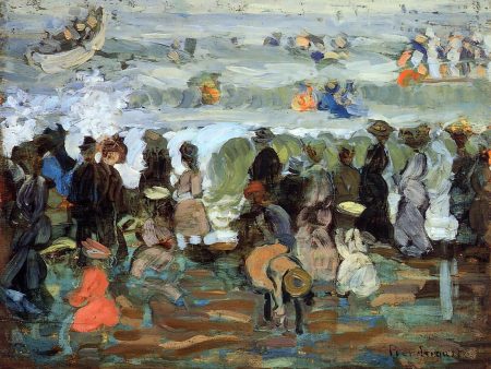 After the Storm by Maurice Prendergast - Hand-Painted Oil Painting on Canvas Sale