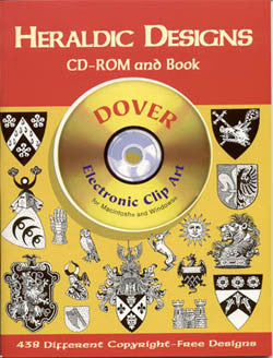 Heraldic Designs CD-ROM and Book Clip Art Cheap