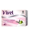 Vivel Luxury Creme Bathing Soap - Olive Butter, 100 gm Pouch ( Pack of 4 ) Fashion