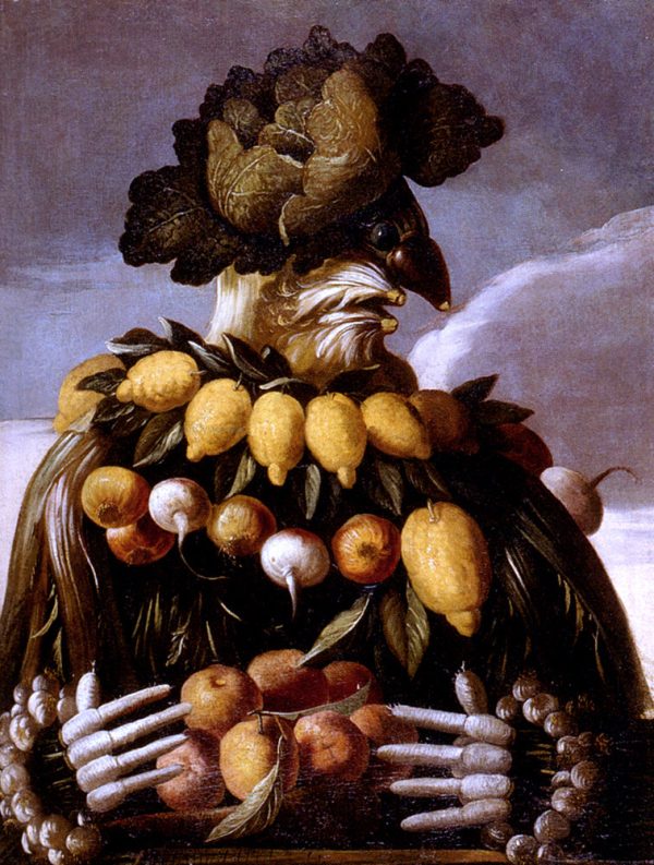 The Seasons Pic 1 by Giuseppe Arcimboldo - Hand-Painted Oil Painting on Canvas For Sale