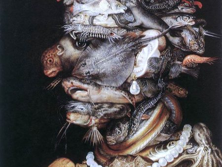 The Water by Giuseppe Arcimboldo - Hand-Painted Oil Painting on Canvas For Sale