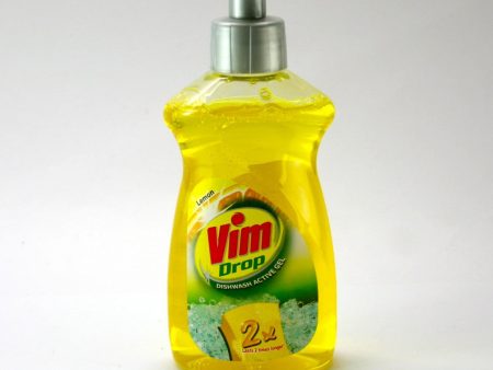 Vim Drop Dishwash Active Gel - Lemon on Sale