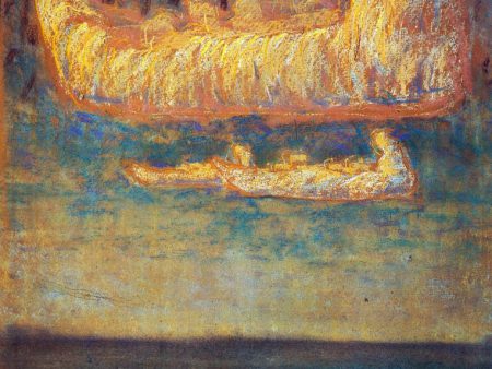 Thoughts by Mikalojus Ciurlionis - Hand-Painted Oil Painting on Canvas For Cheap