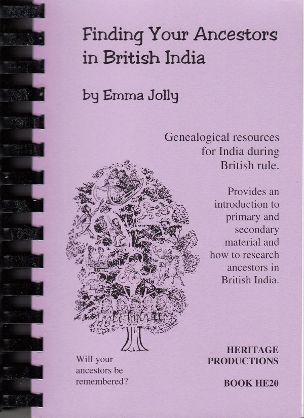 SALE! Finding Your Ancestors in British India For Cheap