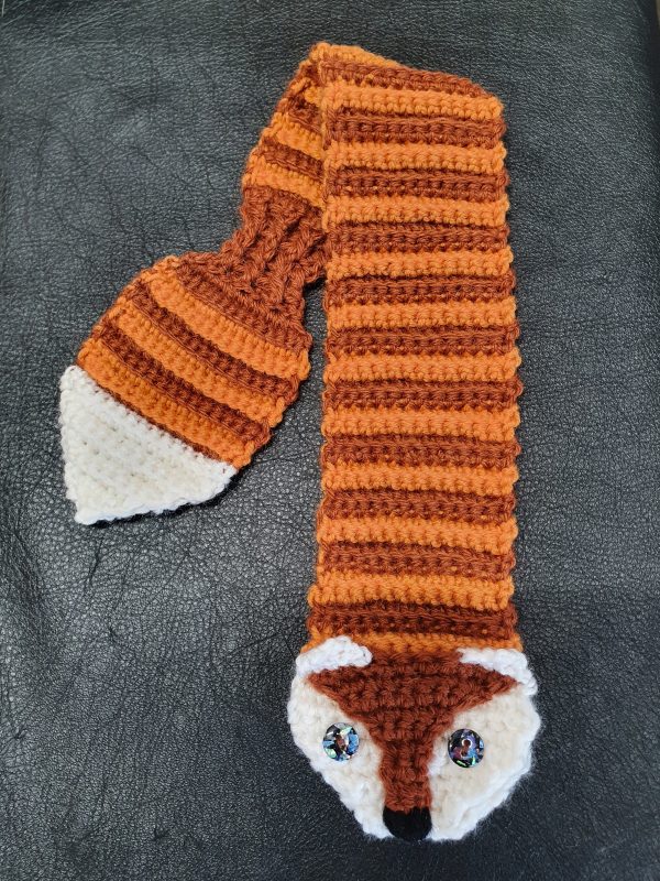 Cub Fox Scarf - Wild Orange Chestnut (child size) on Sale