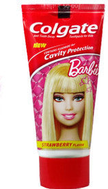 Colgate Toothpaste - Barbie (Strawberry Flavour for Kids), 80 gm Tube Online now