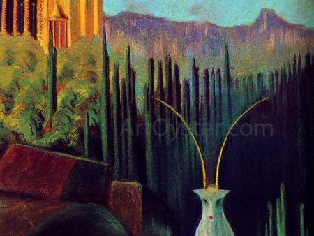 The Goat by Mikalojus Ciurlionis - Hand-Painted Oil Painting on Canvas Discount