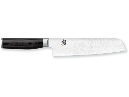 Damasko plieno peilis KAI Shun Minamo Tim Malzer Series Santoku 18 cm TMM-0702 Hot on Sale