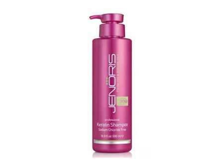 Šampūnas su keratinu Jenoris Keratin Professional Shampoo JEN16155, be druskų, 500 ml For Cheap